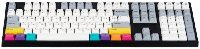 Клавиатура механическая Varmilo APT108 CMYK, C-TK Brown, WL/USB-A, White Led