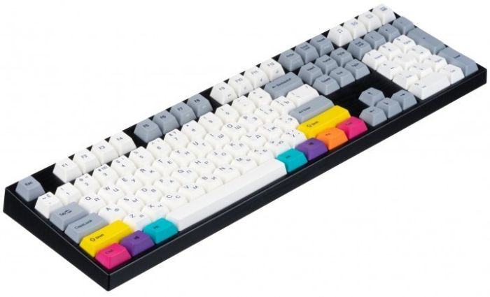 Клавиатура механическая Varmilo APT108 CMYK, C-TK Brown, WL/USB-A, White Led