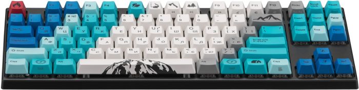 Клавиатура механическая Varmilo APG87 Summit R1, C-TK Brown, WL/USB-A, White Led