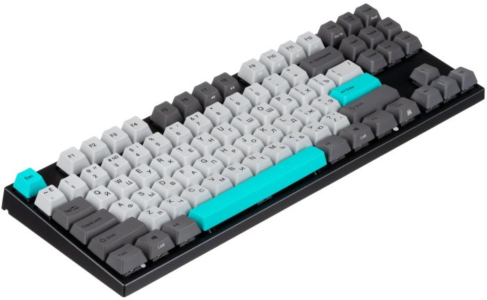 Клавіатура механічна Varmilo APG87 Moonlight, C-TK Brown, WL/USB-A, ENG/UKR, White Led