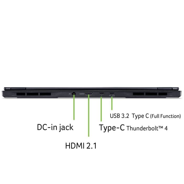 Acer Notebook Predator Helios Neo 16S PHN16S-71 16" OLED, Intel U7-255HX, 32GB, F1TB, NVD5060-8, Lin, black