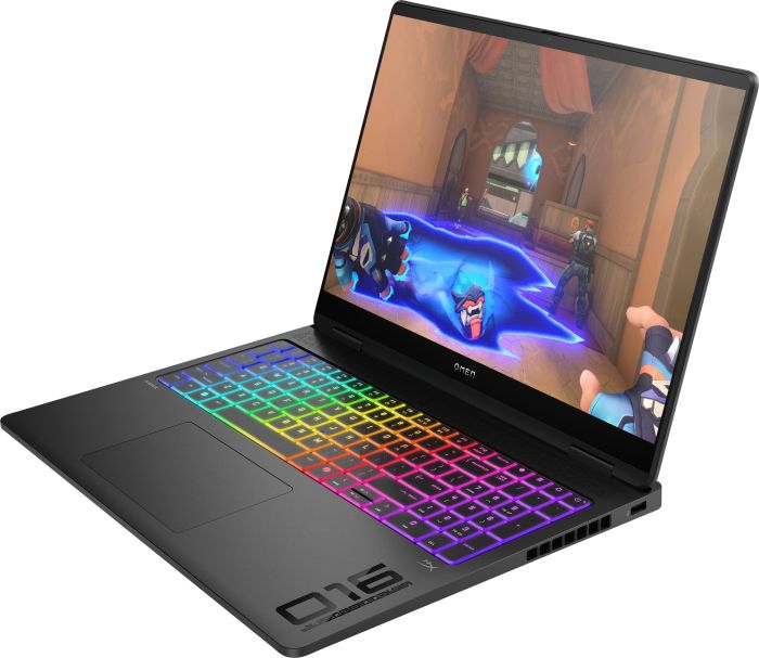 HP Notebook OMEN MAX 16-ah0041ua 16" 2.5K OLED, Intel U7-255HX, 64GB, F2TB, NVD5080-16, DOS, black