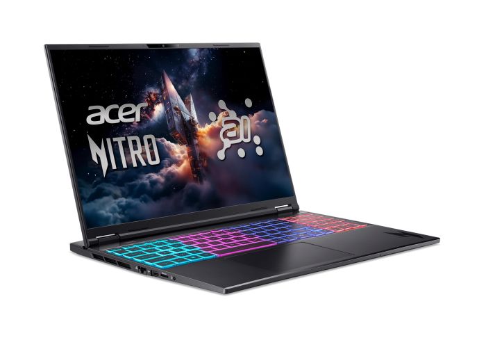 Acer Notebook Nitro 16S AN16S-61 16" WQXGA IPS, AMD R9-365, 32GB, F2TB, NVD5070-8, Lin, black