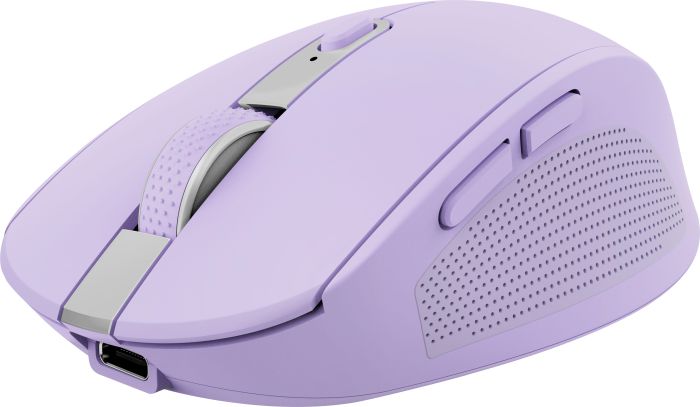 Миша Trust Ozaa Compact Multi-Device, WL/BT, фіолетовий