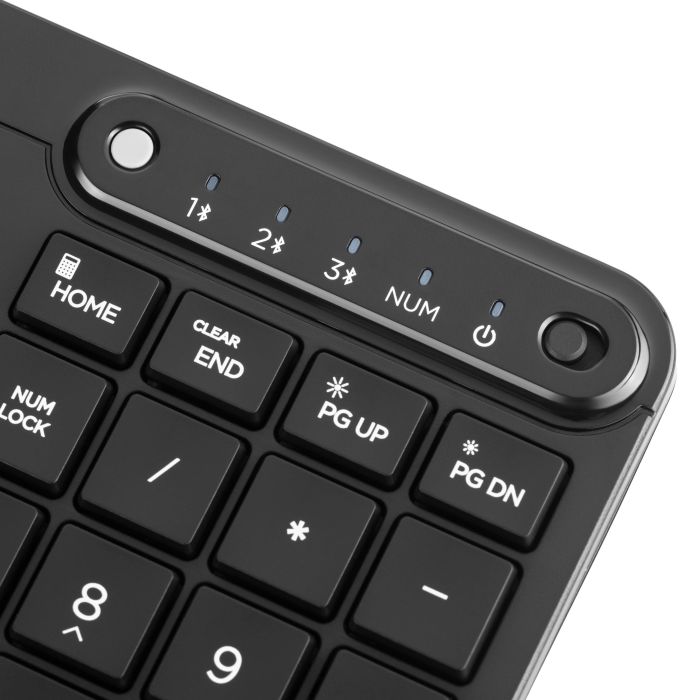 HP Keyboard membrane 460 Multi-Device key, BT, EN/UK, black