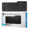 HP Keyboard membrane 460 Multi-Device key, BT, EN/UK, black
