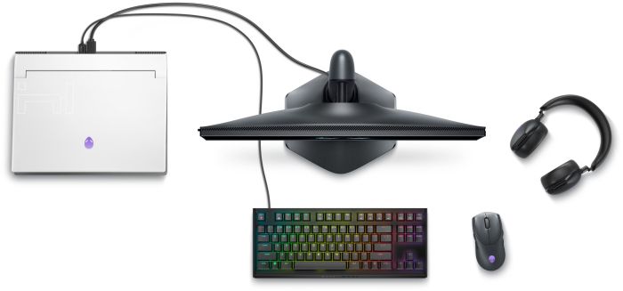 Клавіатура Dell Alienware Tenkeyless Gaming Keyboard - AW420K - Black