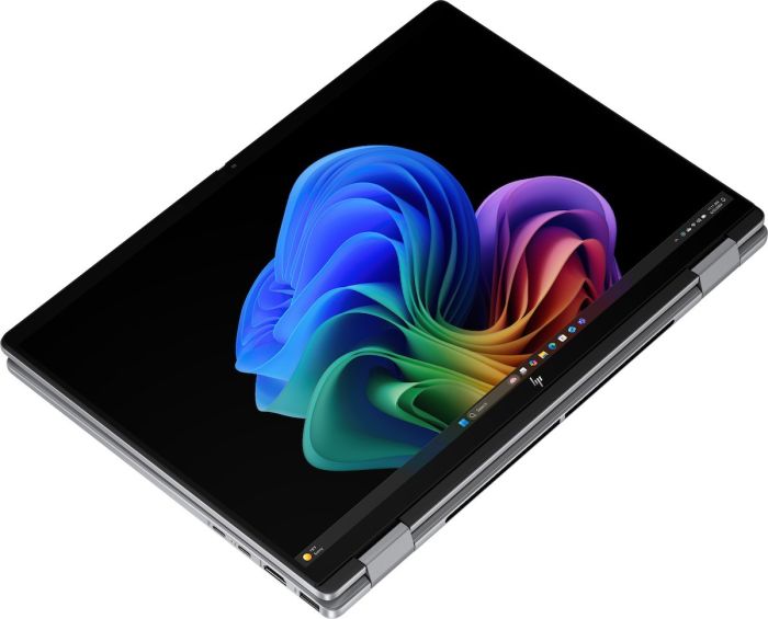 Ноутбук HP OmniBook X Flip x360 14-fk0000ua 14" 3K OLED Touch, AMD AI 7 350, 32GB, F1TB, UMA, Win11, сірий