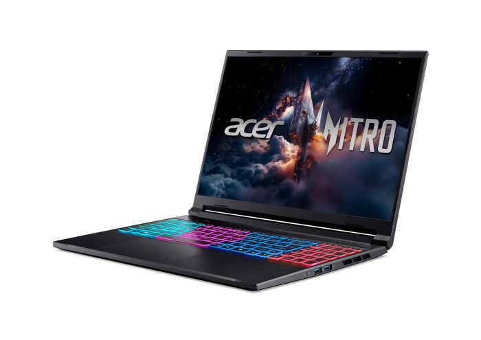 Acer Notebook Nitro V 16S ANV16S-71 16" WQXGA IPS, Intel 9-270H, 32GB, F1TB, NVD5070-8, Lin, black