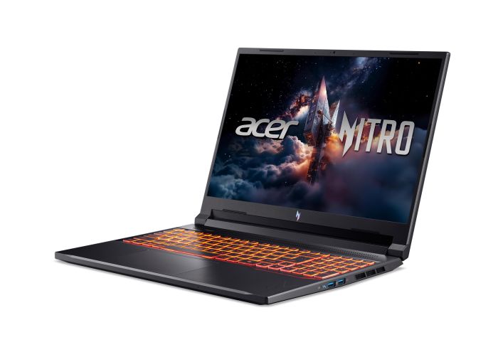 Ноутбук Acer Nitro V 16 ANV16-72 16" WQXGA IPS, Intel 9-270H, 32GB, F1TB, NVD5070-8, Lin, черный