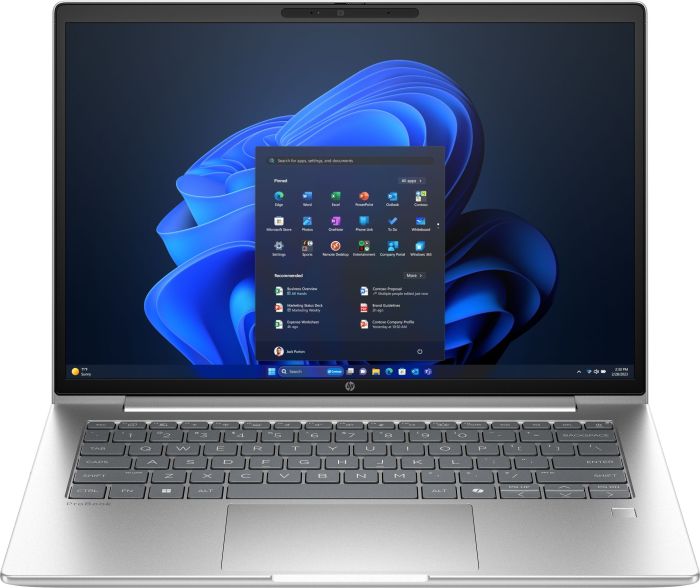 HP Notebook ProBook 4-G1i 14" WUXGA IPS AG, Intel U7-255H, 24GB, F1TB, NVD3050-4, Win11P, silver
