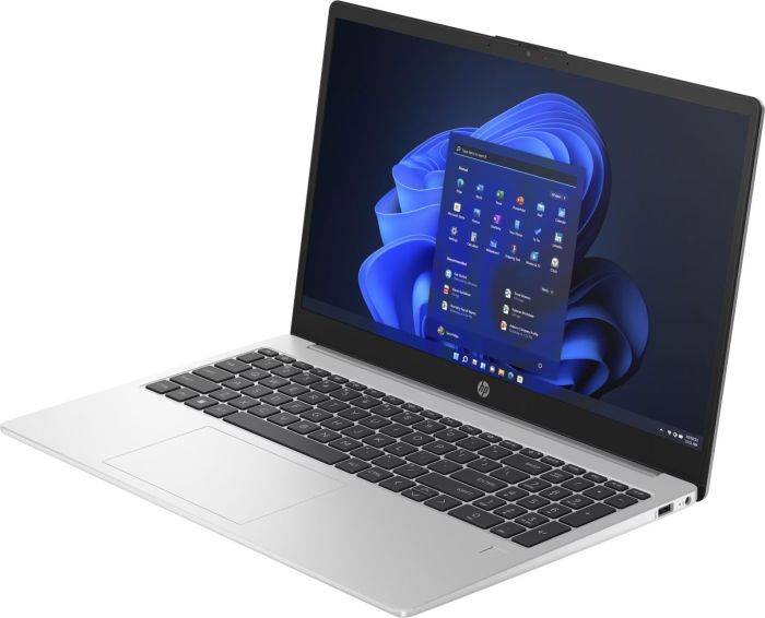 Ноутбук HP 255R-G10 15.6" FHD IPS AG, AMD R5-7535U, 16GB, F1TB, UMA, DOS, серебристый