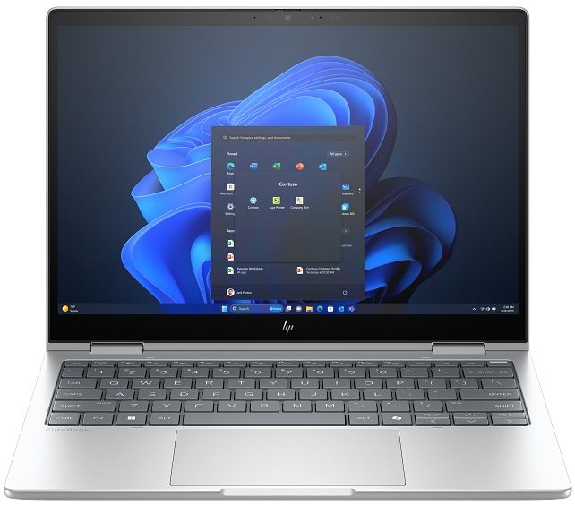 HP Notebook EliteBook 8 Flip G1i 13.3" WUXGA Touch, Intel U7-255U, 32GB, F1TB, UMA, Win11P, silver