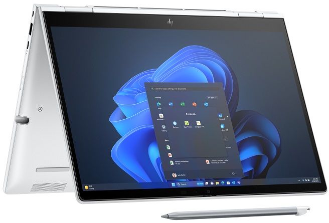HP Notebook EliteBook 8 Flip G1i 13.3" WUXGA Touch, Intel U7-255U, 32GB, F1TB, UMA, Win11P, silver