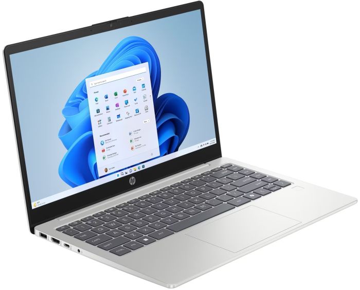 HP Notebook 240R-G10 14" FHD IPS AG, Intel 3-100U, 16GB, F512GB, UMA, Win11, silver