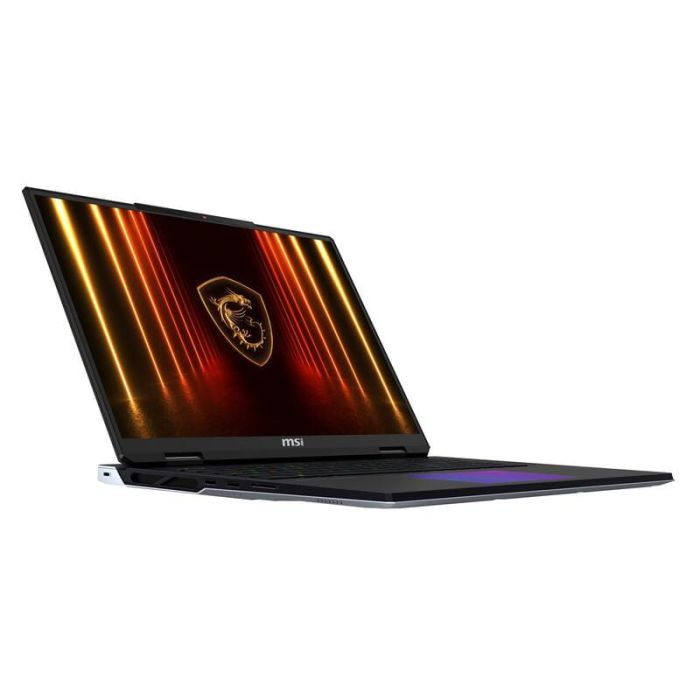 Notebook MSI Titan 18 HX AI A2XWIG-269UA 18" UHD+, Intel U9-285HX, 64GB, F4TB, NVD5080-16, W11P, black