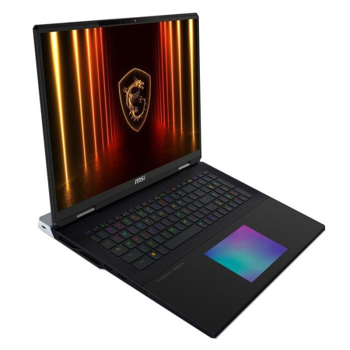 Notebook MSI Titan 18 HX AI A2XWIG-269UA 18" UHD+, Intel U9-285HX, 64GB, F4TB, NVD5080-16, W11P, black