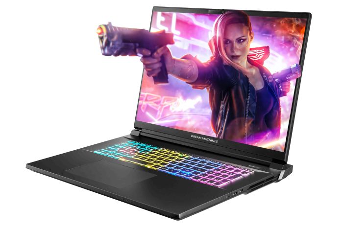 Dream Machines Notebook RX5070Ti-18 18WQXGA IPS, Intel U9-275HX, 32GB, F2TB, NVD5070Ti-12, DOS, black