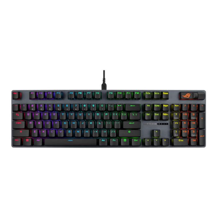 Клавіатура механічна ASUS ROG Strix Scope II X, 104key, NX Storm, USB-A, EN/UK, RGB, чорний