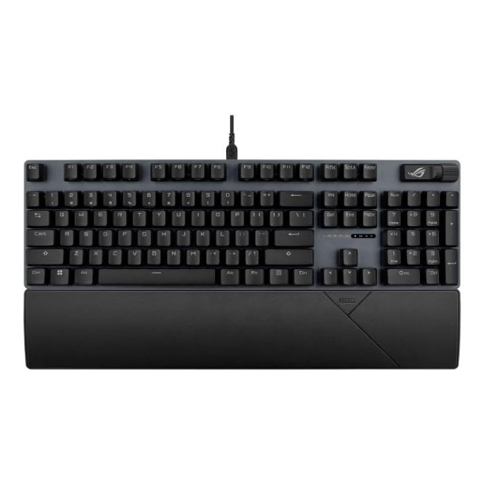 Клавіатура механічна ASUS ROG Strix Scope II X, 104key, NX Storm, USB-A, EN/UK, RGB, чорний