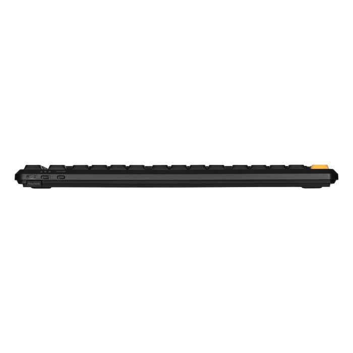 Клавиатура механическая Keychron J1 82Key, K pro Banana, WL/BT/USB-A, QMK, Hot-swap, EN/UKR, RGB, черный