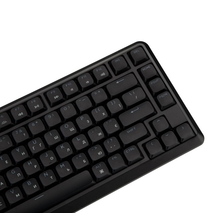 Клавиатура механическая Keychron J1 82Key, K pro Banana, WL/BT/USB-A, QMK, Hot-swap, EN/UKR, RGB, черный