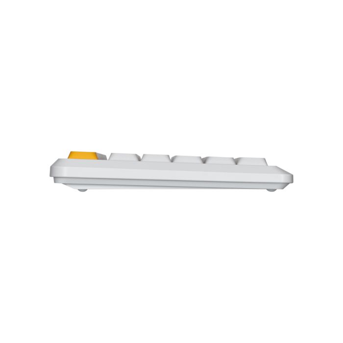 Клавіатура механічна Keychron J1 82Key, K pro Banana, WL/BT/USB-A, QMK, Hot-swap, EN/UKR, RGB, білий
