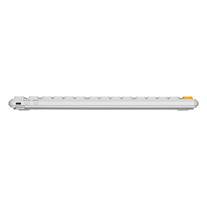 Mechanical keyboard Keychron J1 82Key, K pro Brown, WL/BT/USB-A, QMK, Hot-swap, EN/UKR, RGB, white