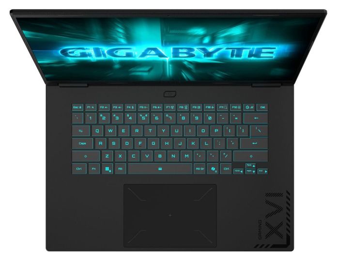 Ноутбук Gigabyte Gaming A16 16.0 FHD, AMD 7 260, 16GB, F512GB, NVD5060-8, DOS, чорний