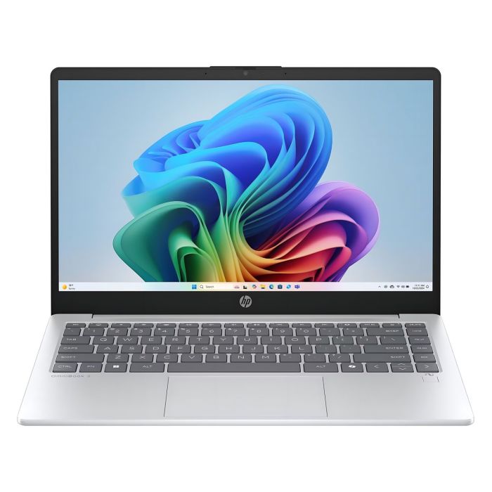 HP Notebook OmniBook 3 14-ha0001ua 14" FHD AG, AMD AI 5 340, 24GB, F1TB, UMA, Win11, silver