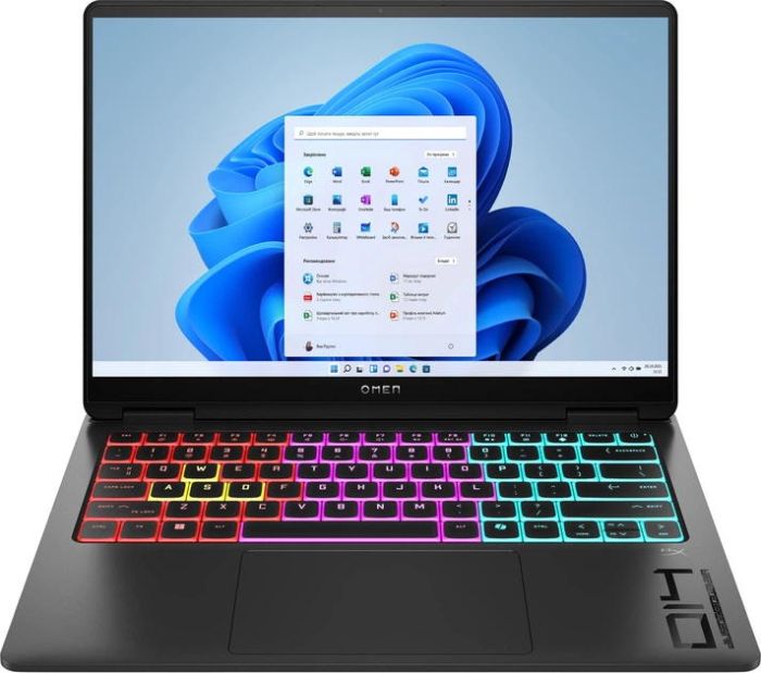 HP Notebook OMEN Transcend 14-fb1007ua 14" 3K OLED, Intel U7-255H, 32GB, F1TB, NVD5060-8, Win11, black