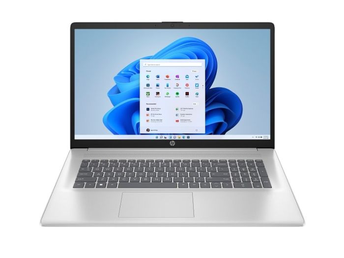 HP Notebook 17-cp3020ua 17.3" FHD IPS AG, AMD R7-7730U, 16GB, F1TB, UMA, Win11, silver