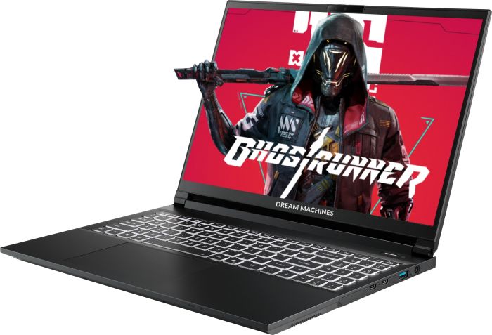 Dream Machines Notebook RT5060-15 15.3FHD+ IPS, AMD AI 9 HX 370, 32GB, F1TB, NVD5060-8, DOS, black