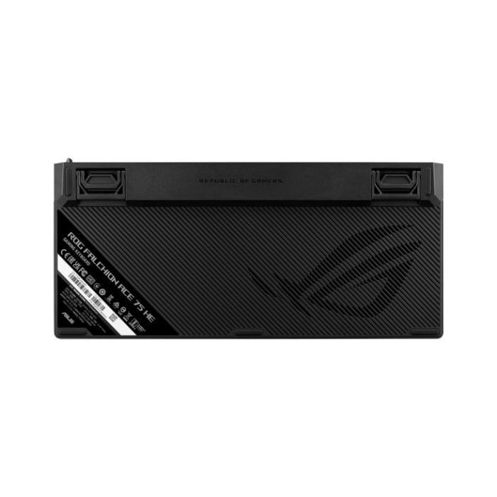 ASUS Keyboard mechanical ASUS ROG Falchion Ace 75 HE, 83key, HFX  V2 Magnetic Switches, USB-A, EN, RGB, black