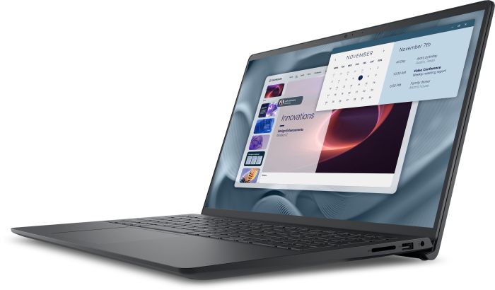 Ноутбук Dell Pro 15 Essential 15.6" FHD AG, AMD R5-7520U, 8GB, F512GB, UMA, Win11, черный
