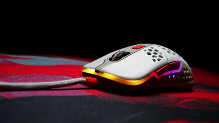 Миша Xtrfy M42, USB-A, RGB,  Retro