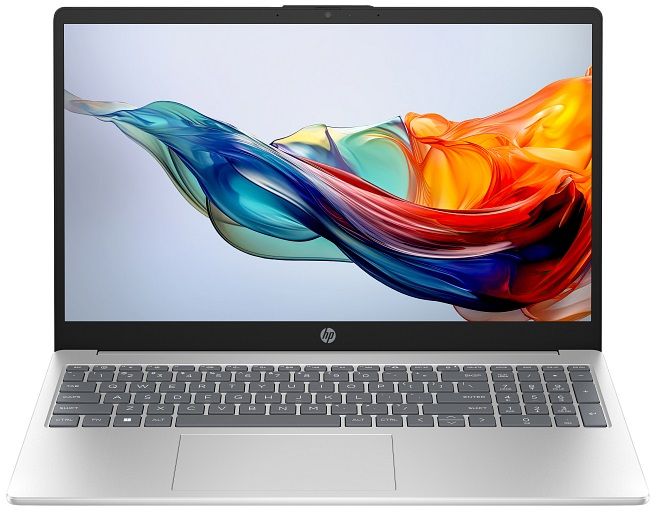 Ноутбук HP OmniBook 3 16-by0038ua 16" WUXGA IPS AG, AMD R5-130, 24GB, F512GB, UMA, DOS, сріблястий