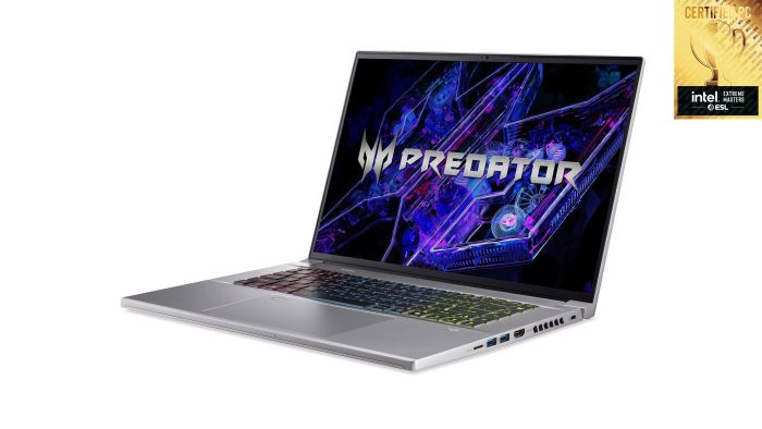 Acer Notebook Predator Triton Neo 16 PTN16-51 16" WQXGA, Intel U7-155H, 32GB, F1TB, NVD4060-8, Lin, silver