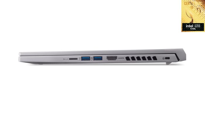 Acer Notebook Predator Triton Neo 16 PTN16-51 16" WQXGA, Intel U7-155H, 32GB, F1TB, NVD4060-8, Lin, silver