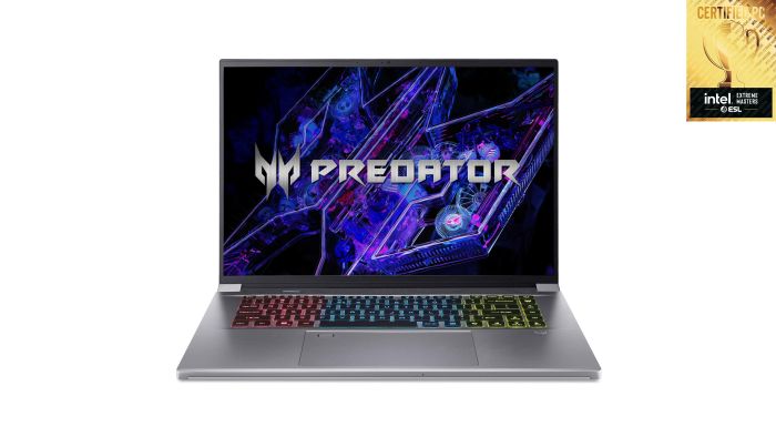Ноутбук Acer Predator Triton Neo 16 PTN16-51 16" WQXGA, Intel U9-185H, 32GB, F1TB, NVD4060-8, Lin, серебристый
