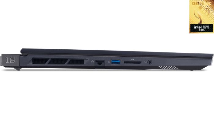 Acer Notebook Predator Helios 18 PH18-73 18" WQXGA IPS, Intel U9-275HX, 64GB, F2TB, NVD5080-16, Lin, black