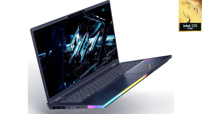 Acer Notebook Predator Helios 18 PH18-73 18" WQXGA IPS, Intel U9-275HX, 32GB, F1TB, NVD5080-16, Lin, black