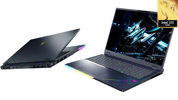 Ноутбук Acer Predator Helios 18 PH18-73 18" WQXGA IPS, Intel U9-275HX, 32GB, F1TB, NVD5080-16, Lin, черный