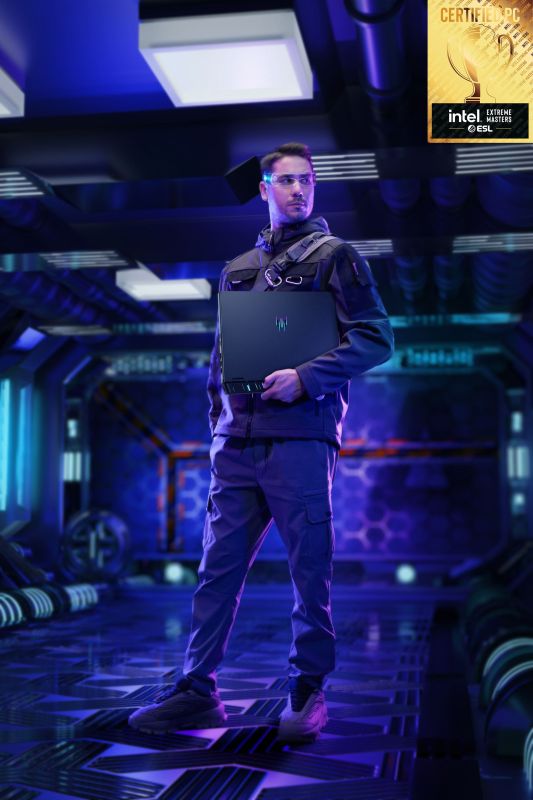 Acer Notebook Predator Helios 16 PH16-73 16" OLED, Intel U9-275HX, 64GB, F2TB, NVD5070Ti-12, Win11P, black