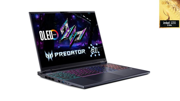 Ноутбук Acer Predator Helios Neo 16 PHN16-73 16" WQXGA, Intel U9-275HX, 64GB, F1TB+1TB, NVD5070Ti-12, Win11