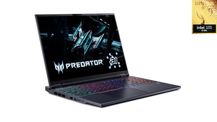 Ноутбук Acer Predator Helios Neo 16 PHN16-73 16" WQXGA, Intel U9-275HX, 64GB, F1TB+1TB, NVD5070Ti-12, Win11