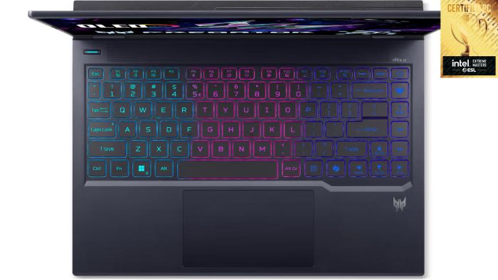 Ноутбук Acer Predator Helios Neo 14 PHN14-71 14.5" 2.8K OLED, Intel U9-285H, 32GB, F2TB, NVD5070-8, Lin, черный