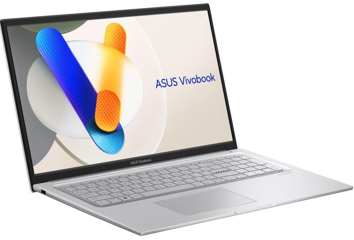 Ноутбук ASUS Vivobook 17 X1704VA-AU835 17.3" FHD IPS, Intel i7-1355U, 16GB, F512GB, UMA, NoOS, Серебристый