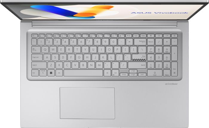 Ноутбук ASUS Vivobook 17 X1704VA-AU835 17.3" FHD IPS, Intel i7-1355U, 16GB, F512GB, UMA, NoOS, Серебристый