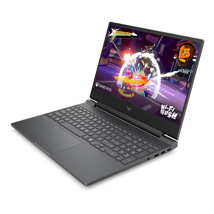 Ноутбук HP Victus 15-fb3026ua 15.6" FHD IPS AG, AMD R7-7445HS, 16GB, F512GB, NVD2050-4, DOS, сірий